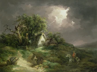 Der kommende Sturm, Isle of Wight, 1789